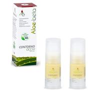 Crema Contorno Occhi BIO con Aloe Arborescens - ANTIRUGHE BORSE e OCCHIAIE - Vitamine E, Oli Vegetali e Acido Ialuronico - 15ml (Quantità 2 Unità)