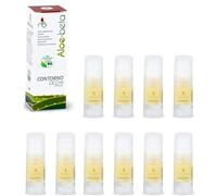 Crema Contorno Occhi BIO con Aloe Arborescens - ANTIRUGHE BORSE e OCCHIAIE - Vitamine E, Oli Vegetali e Acido Ialuronico - 15ml (Quantità 10 Unità)