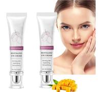 Crema contorno occhi rivitalizzante al mango, siero lifting, crema contorno occhi attivante e rassodante, antirughe, anti-occhiaie, 15 g