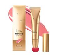 Crema Contour, Halo Glow Highlighter Stick, portatile Smooth Blend Cream Contouring, 5.67in Easy Applicator Face Makeup Wand, No Fading Liquid Blush for Women, Girls