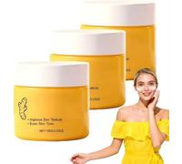 Crema corpo alla curcuma, idratante - Leggera e non appiccicosa, idratazione e nutrimento profondo, per una pelle e una texture liscia, per uomini e donne.,3pcs