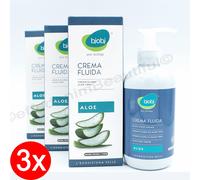 Crema corpo Aloe Vera Bjobj Fluida nutriente idratante profumata eco Bio 3x