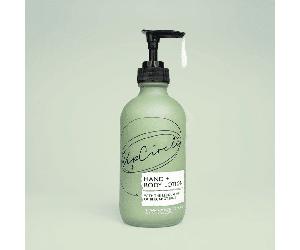 Crema Corpo e Mani Ricaricabile al profumo di agrumi - UpCircle Con Dispenser