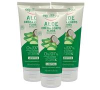 Crema Corpo Fluida Aloe LENITIVA, Delicatamente Profumata. Lenisce e Idrata La Pelle Senza Ungere. Ideale Anche In Caso Di Pelle Secca o Spenta 200ml (3 Unità)