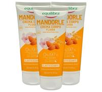 Crema Corpo Fluida MANDORLE Elasticizzante. Delicatamente Profumata, Che Nutre Ed Elasticizza La Pelle Senza Ungere 200ml (3 Unità)
