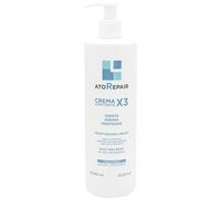 Crema Corpo Idratante ATOREPAIR X3 per Pelli Secche e Sensibili, Arricchita con Oli Naturali Di Argan, Karitè e Acido Ialuronico - Lenitiva, Antiossidante e Anti-Aging - 100% Made in Italy - 400ml