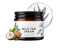 Crema corpo Wild Yam - Lozione alla vitamina E e aloe, formula idratante botanica per la pelle | Burro corpo nutriente per dalla menopausa per la cura quotidiana del viso, delle mani e d