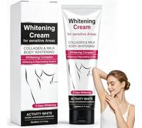 Crema Corporea Schiarente 60ml - Trattamento per Ridurre Macchie Scure su Ascelle, Gomiti e Ginocchia - Formula Idratante Intensa per una Pelle Più Liscia e Uniforme