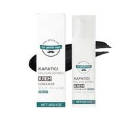 Crema Correttore per Capelli, Correttore per il Cuoio Capelluto dall'Aspetto Naturale, Copertura Uniforme, Effetto Densità Istantaneo, per Calvizie e Capelli Diradati