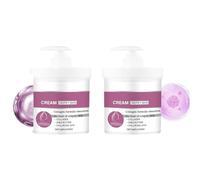 Crema crema crepey crema rugosa levigatura con collagene, siero levigante idratante acido ialuronico, migliora le pompe di elasticità pelle per corpo, collo, mani, viso, 100g (2pcs)