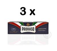 Crema Da Barba PRORASO Tubo Blu/Protettiva Aloe E Vitamina E 150Ml 3XPACK TRIPLO