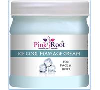 Crema da massaggio Pink Root Ice Cool 500 ml | anti brufoli acne | raffreddam...