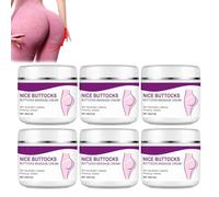 Crema da massaggio rassodante per glutei, crema sollevante e scolpita per glutei, creme rassodanti per glutei, creme corpo nutrienti, ammorbidisce la pelle e migliora la forma, assorbimento. (6 pezzi)