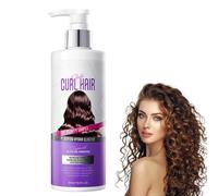 Crema Definizione Ricci 300ml, Booster di Capelli, Gel di Definizione, Fluffy Hair Spray, Dona Elasticità, Brillantezza e Morbidezza, Definisce e Valorizza i Capelli Ricci, Cream