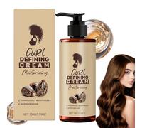 Crema Definizione Ricci per Capelli Ricci e Ondulati, Crem Definizione Ricc, Crem Anti-Crespo per Capelli Ondulati e Ric, Crem Idratante, Modellante e a Lunga Durata (1 pz)