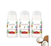 Crema Deodorante Naturale per Donne, Anti Underarm Odour Cream, Biologico, Ipoallergenico, Protezione della Pelle e Anti-Saldatura, Con Note di Rosa e Cocco, Ideale contro l'odore del corpo e la pelle