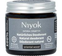 Niyok 2 in 1 crema deodorante antitraspirante - legno orientale 40 ml