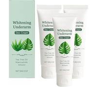 Crema deodorante schiarente avanzata per ascelle e corpo, realizzata con un complesso vegetale naturale al 60%, riduce le macchie scure, lenisce le irritazioni e controlla i cattivi odori.