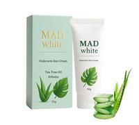 Crema deodorante schiarente per ascelle che idrata e nutre delicatamente la pelle, adatta ad ascelle, ginocchia e gomiti.