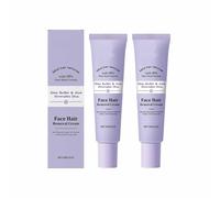 Crema Depilatoria Corpo, 2 In 1 Per La Cura Della Pelle E La Depilazione, Crema Depilatoria Indolore Per La Rimozione Delicata Dei Peli Superflui Dal Viso (Viola)