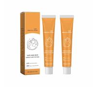 Crema Depilatoria Corpo, 2 In 1 Per La Cura Della Pelle E La Depilazione, Crema Depilatoria Indolore Per La Rimozione Delicata Dei Peli Superflui Dal Viso (Arancione)