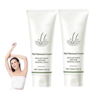 Crema depilatoria, Crema depilatoria per donna e uomo, Creme depilatorie delicate e indolori, Pelle lenitiva, Efficacia rapida, Per tutti i tipi di pelle (2 pezzi)