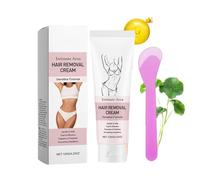 Crema Depilatoria Intima Per Donne, Formula Sensibile, Depilazione Indolore Per Ascelle, Linea Bikini E Zona Pubica, Delicata Per Tutti I Tipi Di Pelle (1 pz)