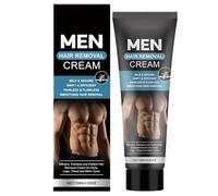 Crema Depilatoria Intima Per Uomini | 100ml Prodotto Depilatorio,Crema Depilatoria Per Le Zone Intime | Per Fidanzati Mariti Padri Bodybuilder Professionisti Petto Schiena Gambe Braccia