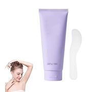Crema depilatoria per il corpo per pelli sensibili con comodo applicatore di cera, fragranza per la cura del corpo, applicatore di crema depilatoria (1pcs)