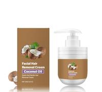 Crema depilatoria per il viso, crema depilatoria al cocco per labbro superiore e mento, delicata e non irritante per il corpo, pelle sensibile (1)