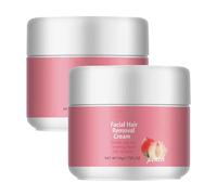 Crema Depilatoria Per Il Viso Hairerase, Crema Depilatoria Per Il Viso Alla Pesca, Delicata E Non Irritante, Adatta Alla Pelle Sensibile, Rimuove La Barba Incolta (2pcs)