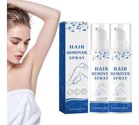 Crema Depilatoria, Spray Depilatorio, Crema Depilatoria Per Pelli Sensibili Per Donne, Depilatore Rapido E Indolore Per Gambe, Mani, Ascelle E Schiena (2pcs)