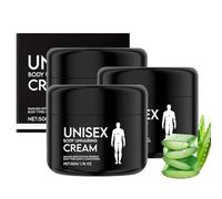 Crema depilatoria unisex Rosino, depilatore delicato e ad azione rapida, depilazione viso con olio di cocco, senza residui, ad azione rapida su pelli sensibili e tutte le zone (3pcs)