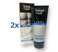 Crema Depilatoria Uomo Bottega Verde 200ml delicata sulla pelle 2 pezzi offerta