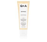 Crema detergente all'avena Q+A da 125 ml | Detergente naturale delicato con olio di semi di avena e aminoacidi d'avena, idrata e lenisce la pelle