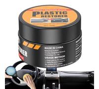 Crema Detergente per Interni Auto | Restauratore Pelle Cera Rinnovo - Lucidante Auto Protezione Durevole per Pannelli Porta E Cerchi