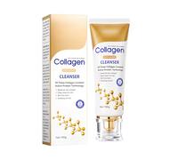 Crema Detergente Viso con Collagene Marino 100g - Nuova Formula Antietà che Purifica, Ripara e Mantiene l'Elasticità Cutanea, Lascia la Pelle Levigata e Idratata Senza Effetto Tensione