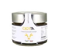 Crema di Caciocavallo al tartufo nero-Crema pronto all'uso- Utilizzata nella ristorazione e da cuochi professionisti -Tartufo Italia Abruzzo- prodotto artigianale senza additivi (250, Grammi)