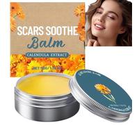 Crema di calendula per acne e pelli sensibili, crema lenitiva riparante viso con estratto di calendula, idratante naturale per arrossamenti e imperfezioni della pelle, balsamo per la pelle (1 pezzo)