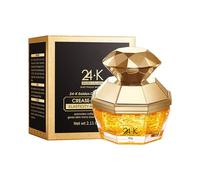 Crema di collagene d'oro 24 carati con bava di lumaca, idratante e rassodante, favorisce la sintesi del collagene, dona alla pelle maggiore elasticità e resistenza, 60 g