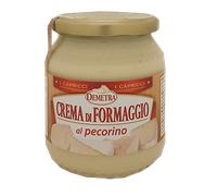 CREMA DI FORMAGGIO AL PECORINO DEMETRA 550 GR I CAPRICCI 01757/P