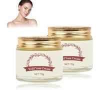 Crema di igname selvatico, crema di igname selvatico di Annas biologica per le donne che promuove la perimenopausa e la menopausa supporta tutti i tipi di pelle (2 pcs)