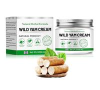 Crema Di Igname Selvatico,Wild Yam Cream for Hormone Balance, Menstrual Cramps&Night Sweats,Menopause Relief Wild Yam Cream for Women,Crema Idratante per il Viso,60ml