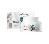 Crema di latte di asino, lozione per il corpo del latte biologico, crema idratante e ringiovanimento, rughe e linee riducono, idratante e rassodante, riduce l'ottusità e le imperfezioni (1pc)