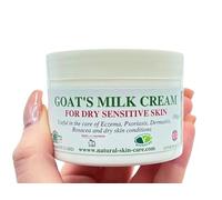 Crema di latte di capra 100g per Eczema, Psoriasi, Rosacea, Dermatite, Made in UK