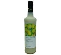 Crema di Limone Nastro D'oro - 700 ml - Liquore artigianale a base di limoncello nato dall'infusione di bucce di limone della penisola di Sorrento in una saporita crema di latte. 17% vol.