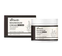 Crema di magnesio per crampi per sonno e gambe, lozione sportiva lenitiva/penetrante profonda con lavanda, patchouli, crema di magnesio per per il corpo da 120 g, non grasse per tutto