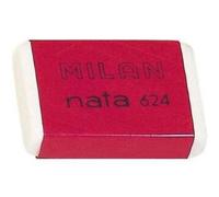 Crema di Milano 624 gomma rettangolare - plastica - morbida - non abrasiva - colore bianco NEW