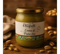 Crema di Pistacchio Dolce Siciliana 1000g - Spalmabile Artigianale con 65% di Pistacchi-Ideale per Colazioni, Dolci, Dessert, Farciture e Ricette Gourmet-Prodotto Tipico della Tradizione Mediterranea