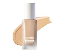 Crema di primer idratante - Base per trucco resistente al sudore, 30 ml, copertura completa con protezione UV, fondo liquido avanzato per un fondotinta viso liscio con naturale